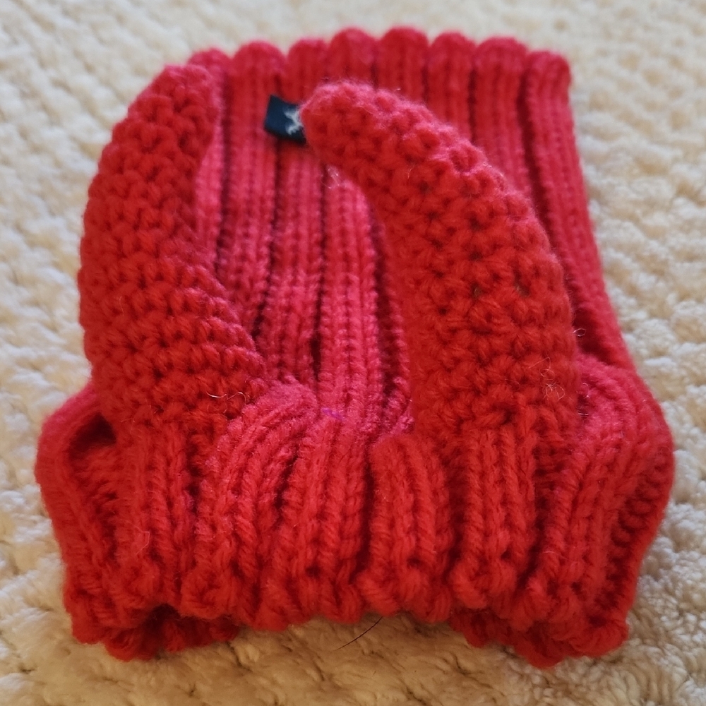 Dog Devil Red Knit Hat